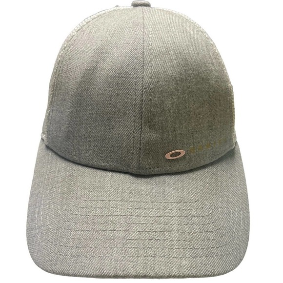 Oakley Hat Women's Adjustable Snapback New Era 9Forty Grey & White Mesh Pink - Picture 1 of 10